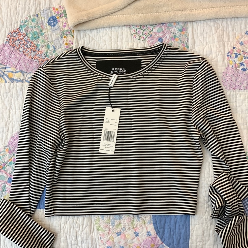 Marc Jacobs Redux Grunge striped top xs
